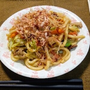 甘辛焼きうどん